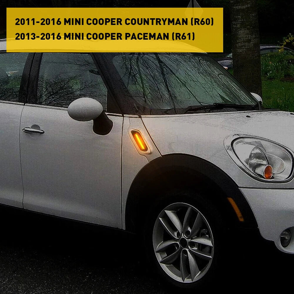 Dynamic Led Side Marker Turn Signal Light for Mini Cooper R60 R61 Countryman 6B93BC-57