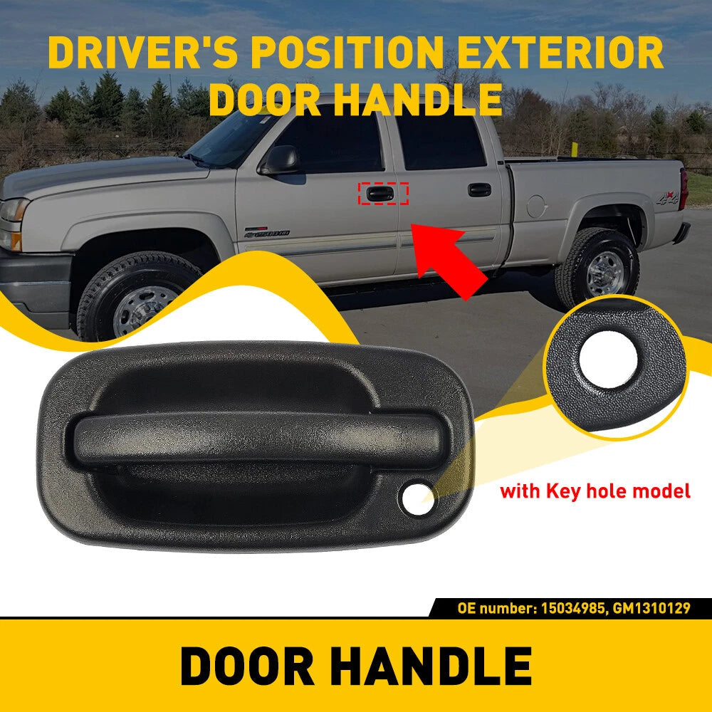 1PCS Front Left Outside Door Handle Fit Avalanche Chevy Silverado GMC Yukon EOA 6B93BC-57