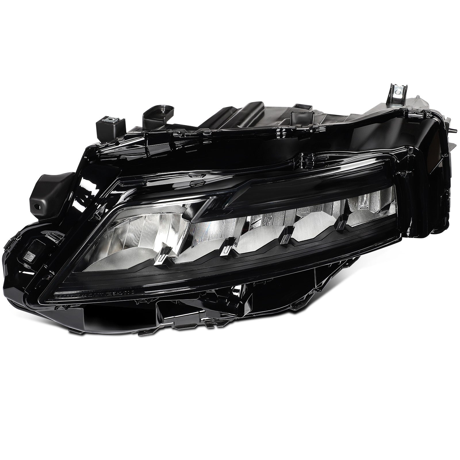For 2023 2022 2021 Nissan For Rogue Black LED Left+Right Headlights Assembly 6B93BC-57