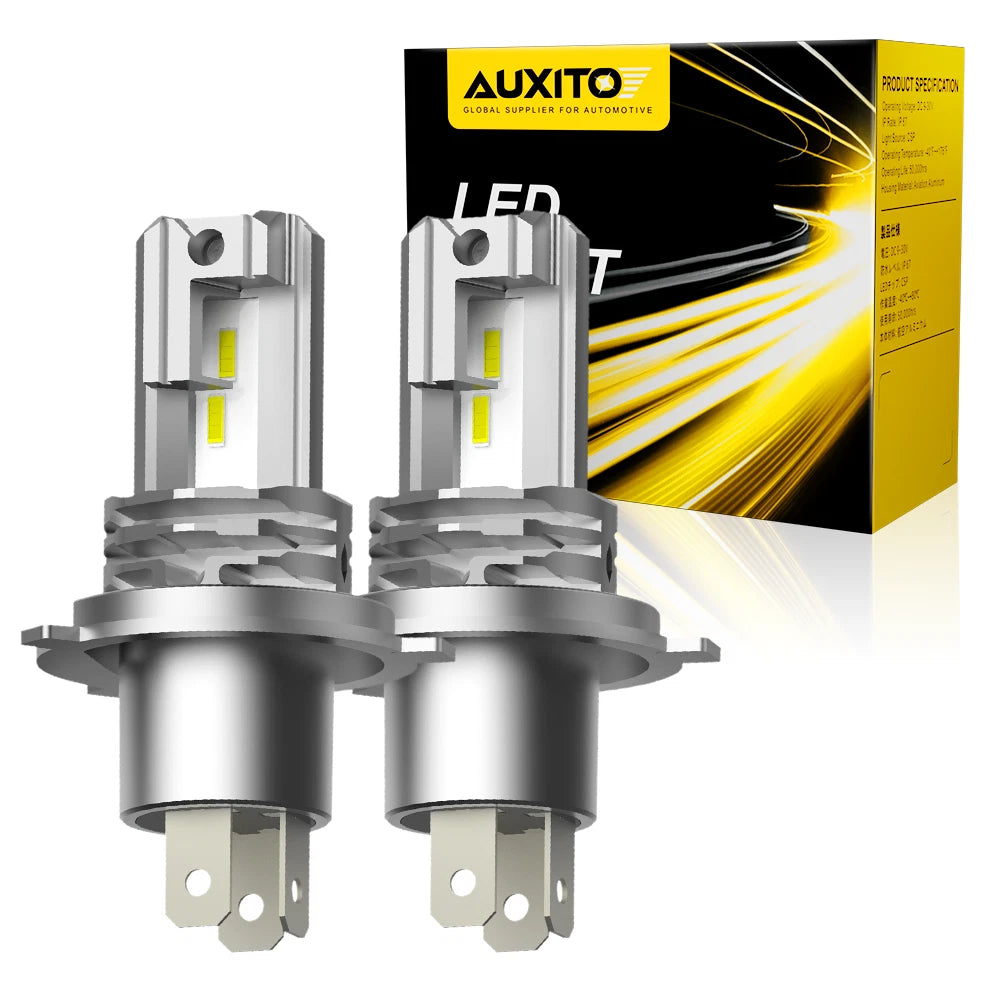 AUXITO H4 HB2 9003 LED Headlight Bulbs Conversion Kit High Low Dual Beam M4 EOA AUXITO