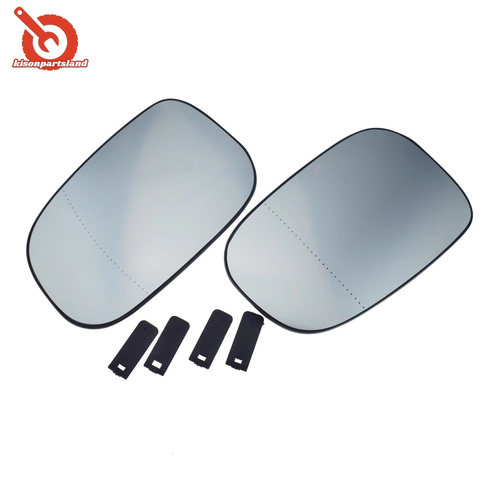 Left Right Heated Mirror Glass w/ Backing for Volvo S80 V60 C30 C70 V70 30762571 6B93BC-57