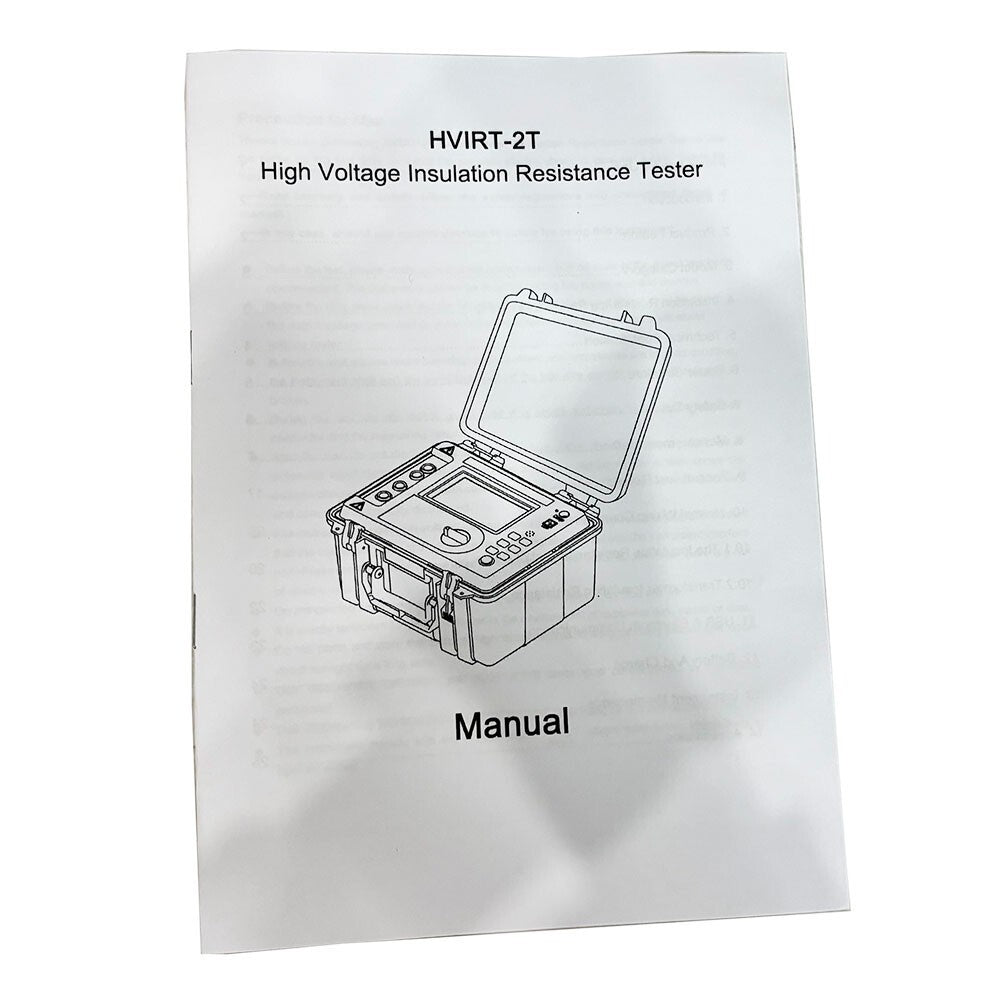 5KV HV Insulation Tester High Voltage Insulation Tester with Range 0.5MΩ~2TΩ 6B93BC-57