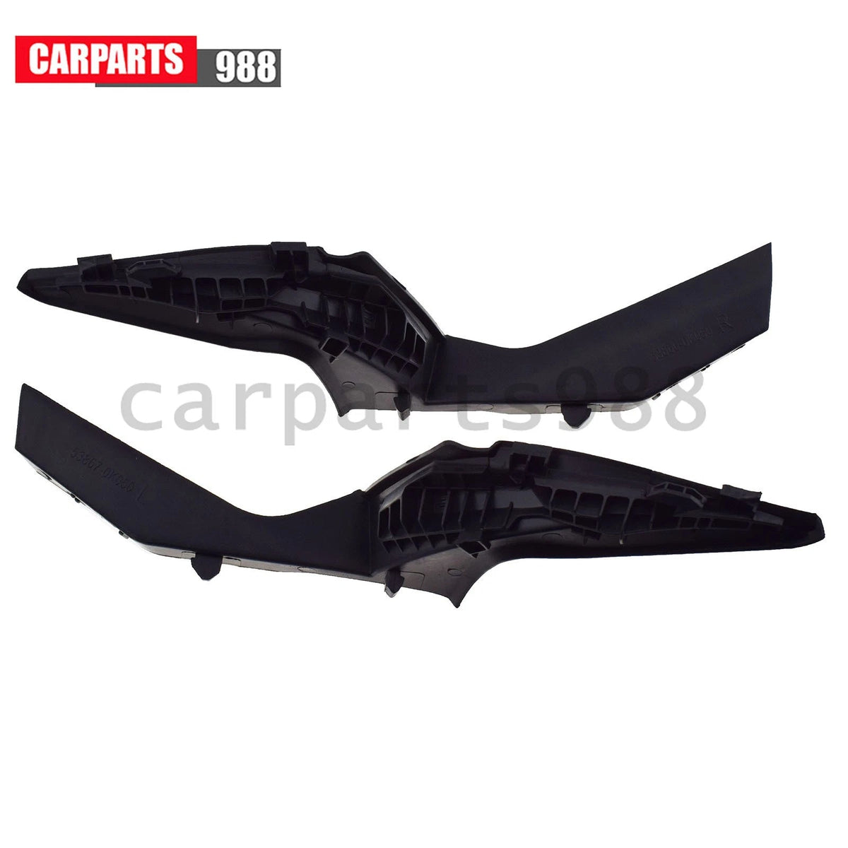 Pair Front Windshield Wiper Cowl Side Cover For Toyota Hilux 2015-17 53866-0K050 6B93BC-57
