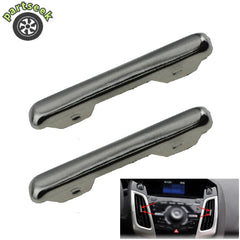 Car Air Conditioning Vent Outlet Tab Clip Chrome Trim For Ford Focus 2012-2014 6B93BC-57