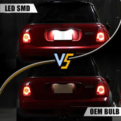 2X LED License Plate Lights White For 2012-2015 Mini Cooper Roadster R59 6000K A 6B93BC-57