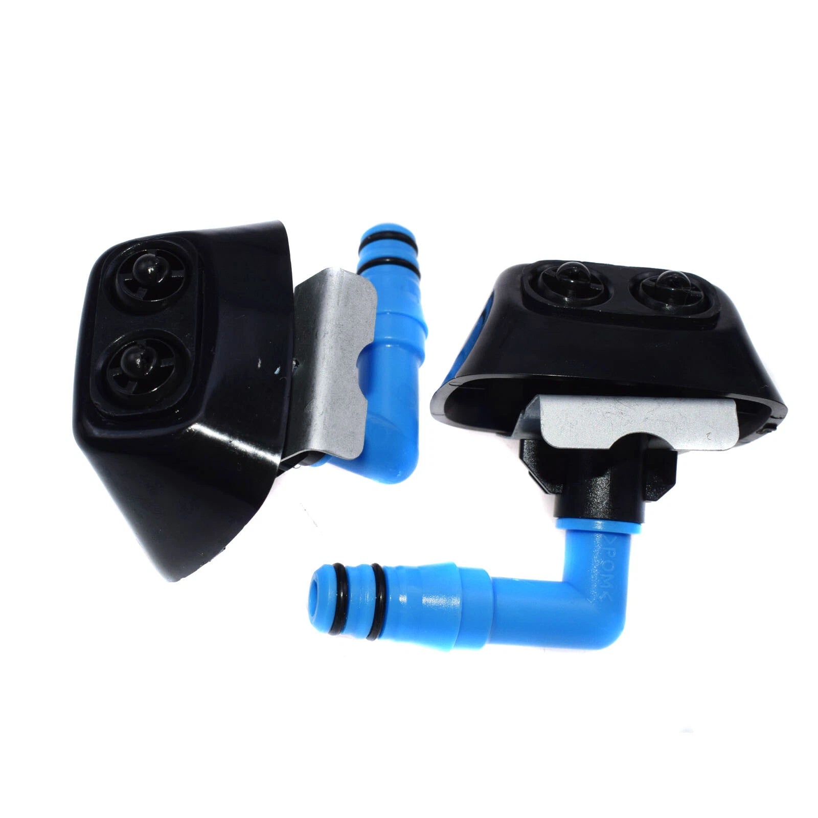 2PCS Pair LH RH Headlight Washer Nozzle For Saab 9-3 2004-2011 12803972 12803973 6B93BC-57