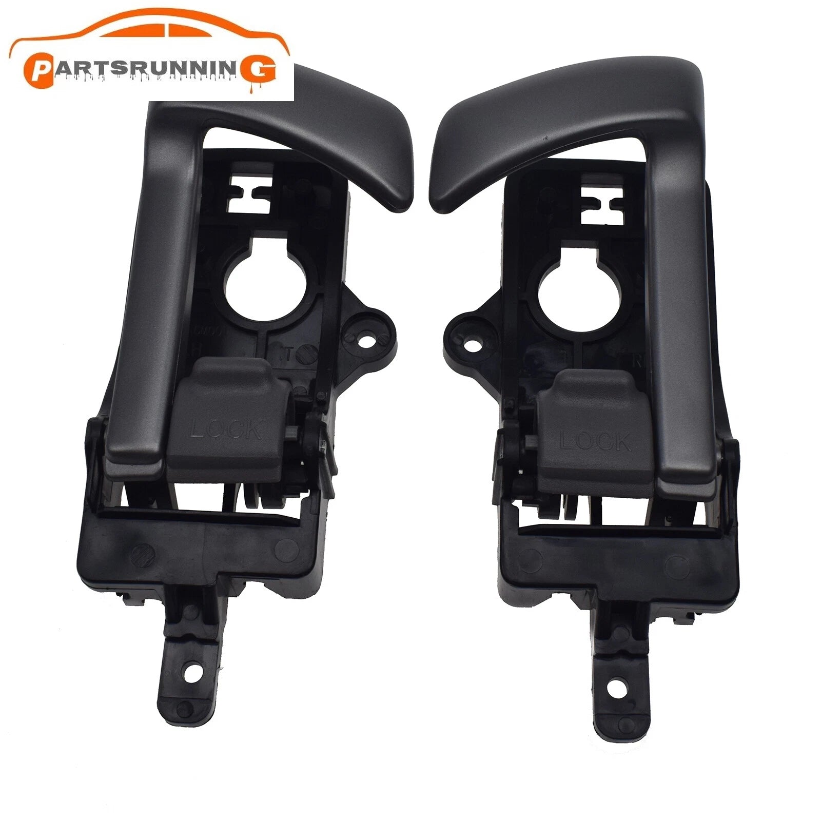 Front/ Rear Gray Right Left Interior Door Handle For 2007-2012 Hyundai Santa Fe 6B93BC-57