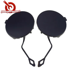 For VW Touareg 11-14 Rear Bumper Tow Hook Eye Cover Cap 7P6807449A 7P6807450A 6B93BC-57