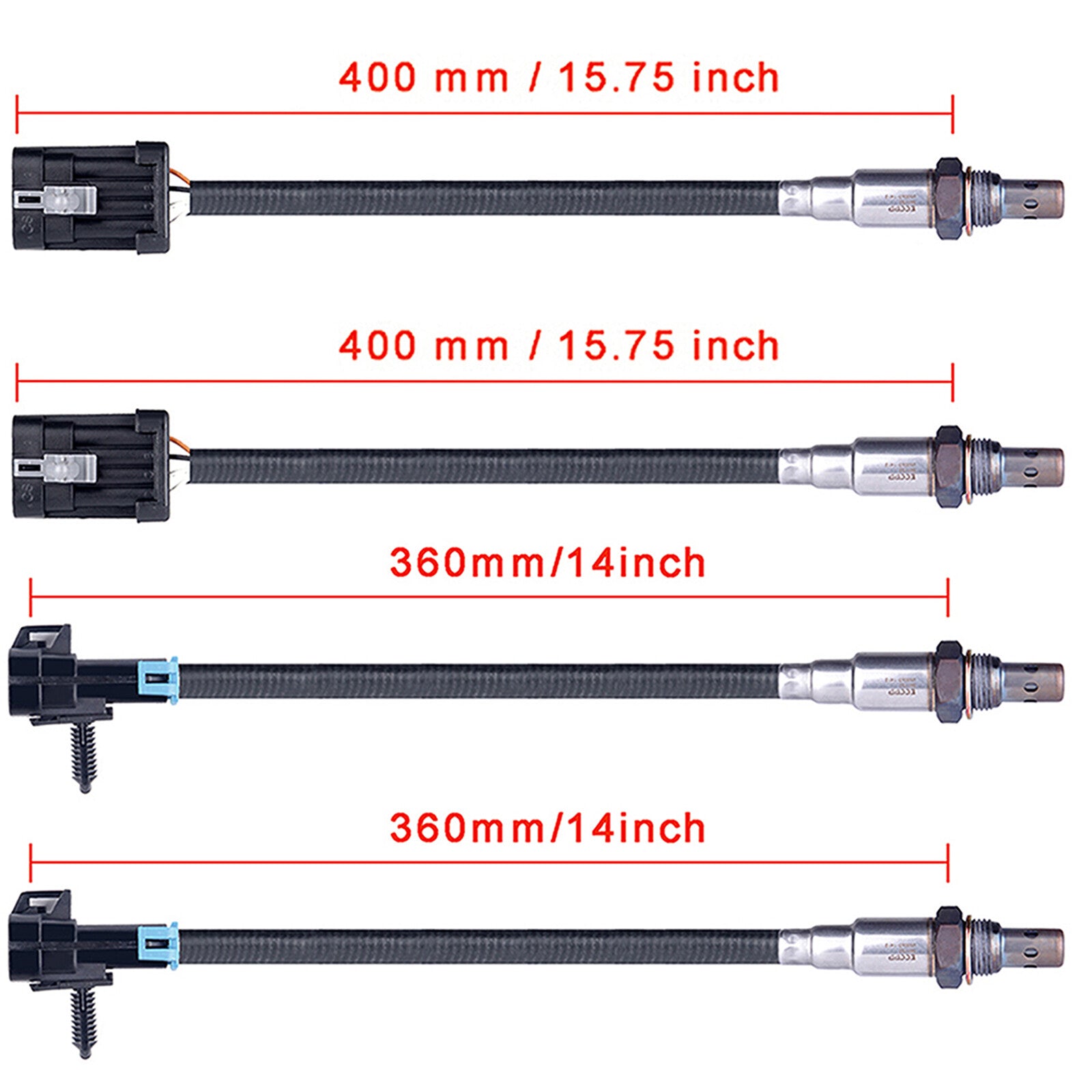 4pcs Upstream & Downstream O2 Oxygen Sensor for 99-02 GMC Sierra 1500 4.3L 4.8L 6B93BC-57