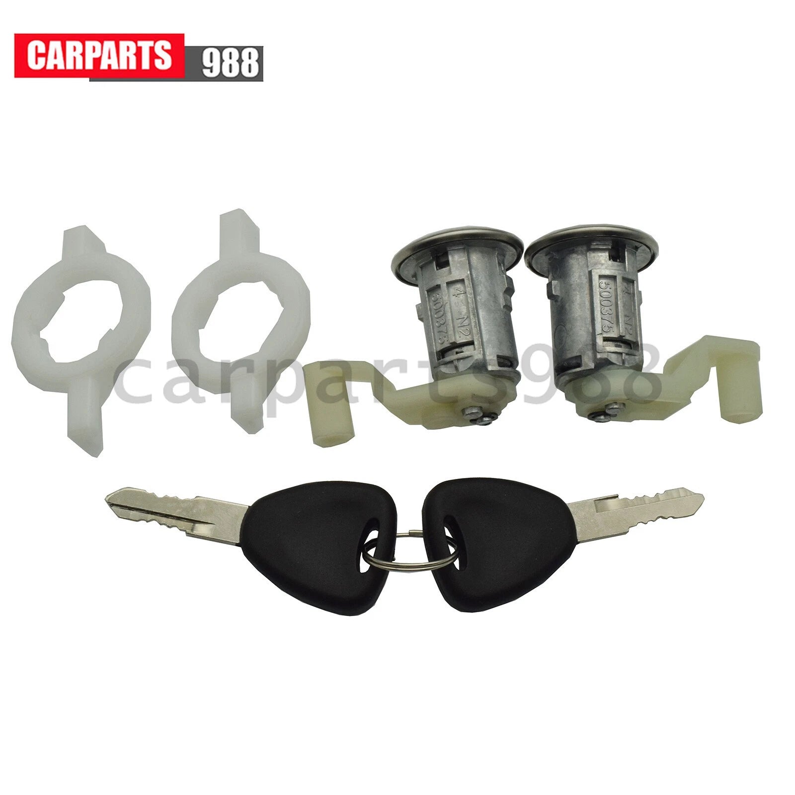 Door Lock Barrel Cylinder With Keys For Renault Clio II Megane Thalia 7701472806 6B93BC-57