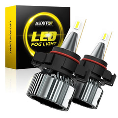 AUXITO PSX24W 2504 Fog Light Bulb High Power Super White 6000K 4000LM LED EOA AUXITO