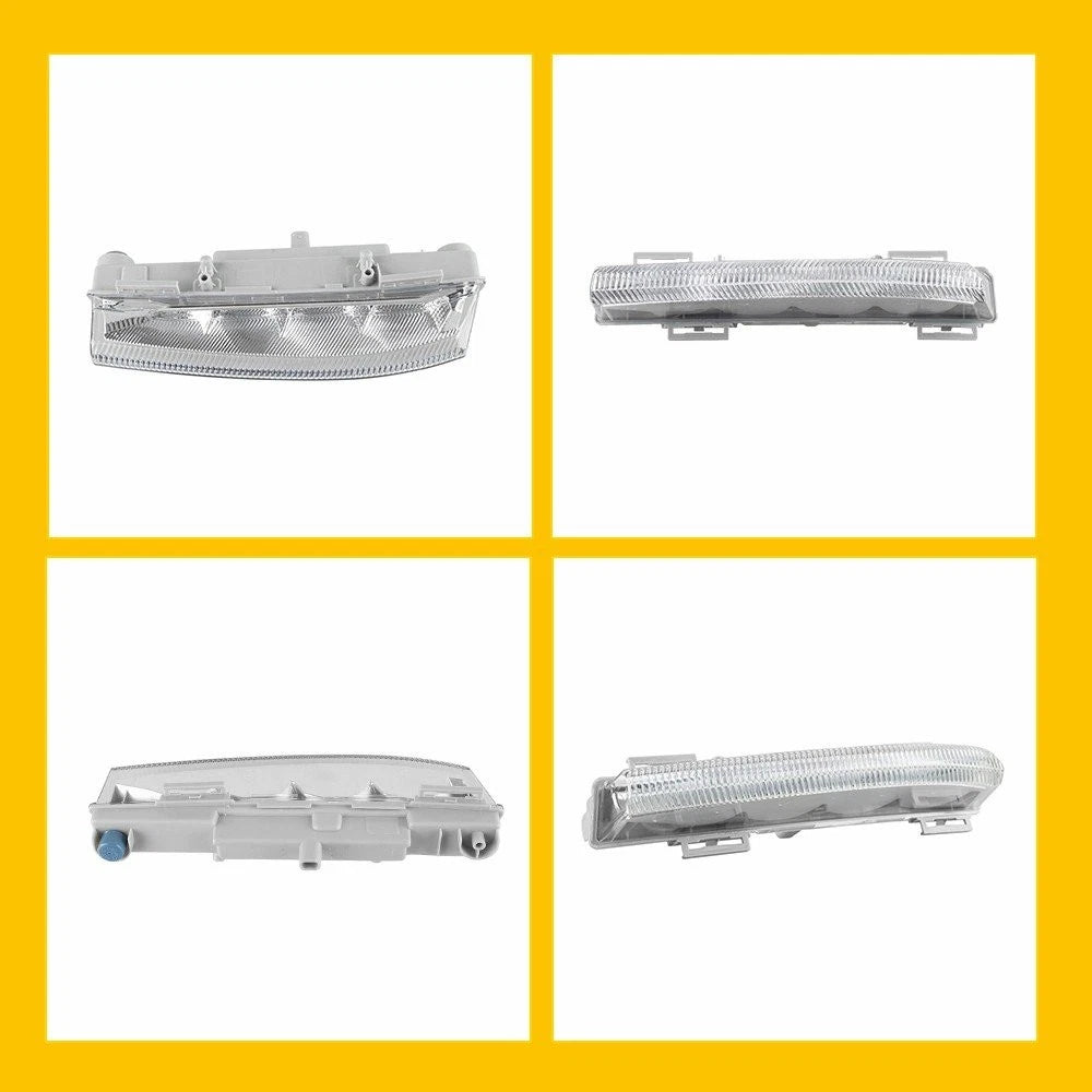 Left LED Daytime Driving Light Fog Lamps DRL For Mercedes Benz W204 C-Class EOA 6B93BC-57