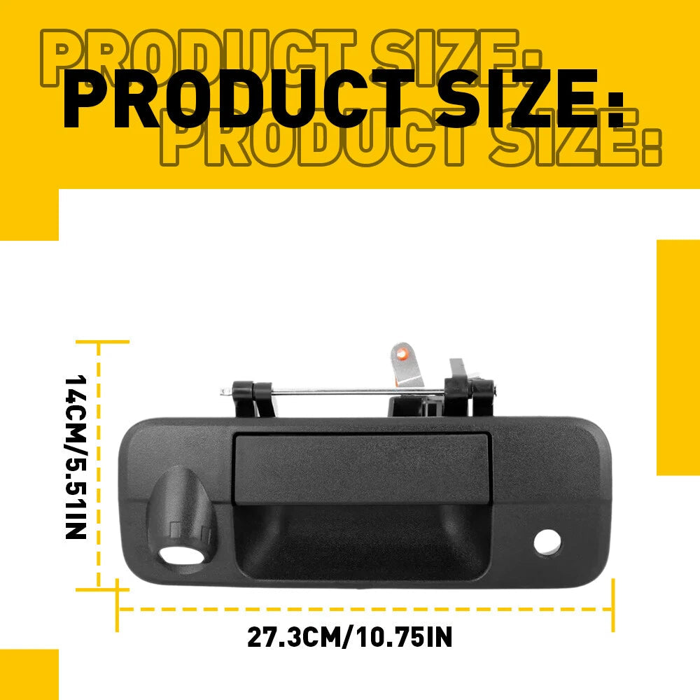 Rear Exterior Tail Gate Tailgate Latch Handle For 2007-2013 Toyota Tundra EOA 6B93BC-57