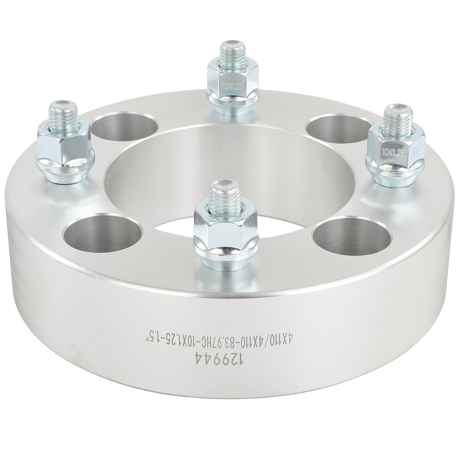 4Pcs 1.5" 4x110 Wheel Spacers 10x1.25 For Honda Kawasaki Suzuki Yamaha 4/110 ATV 6B93BC-57