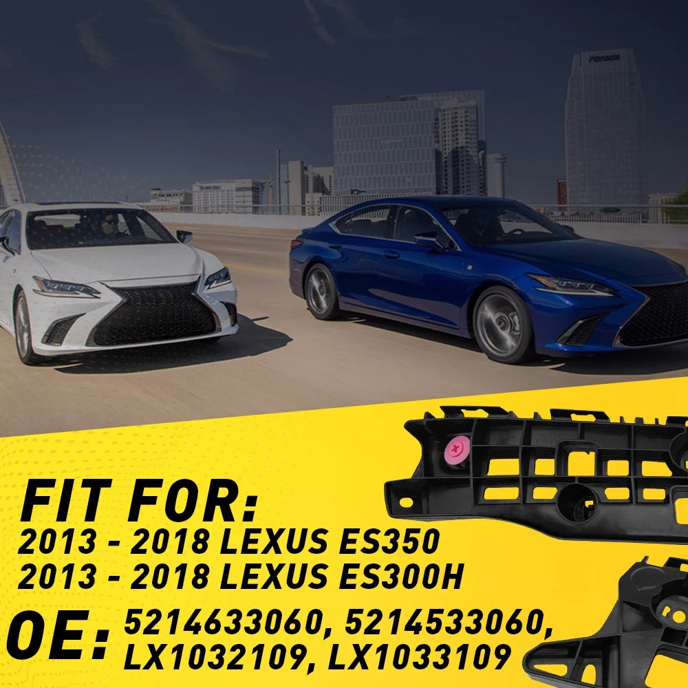 Bumper Bracket Support For 2013 - 2018 Lexus ES350 Front Driver Passenger Side 6B93BC-57