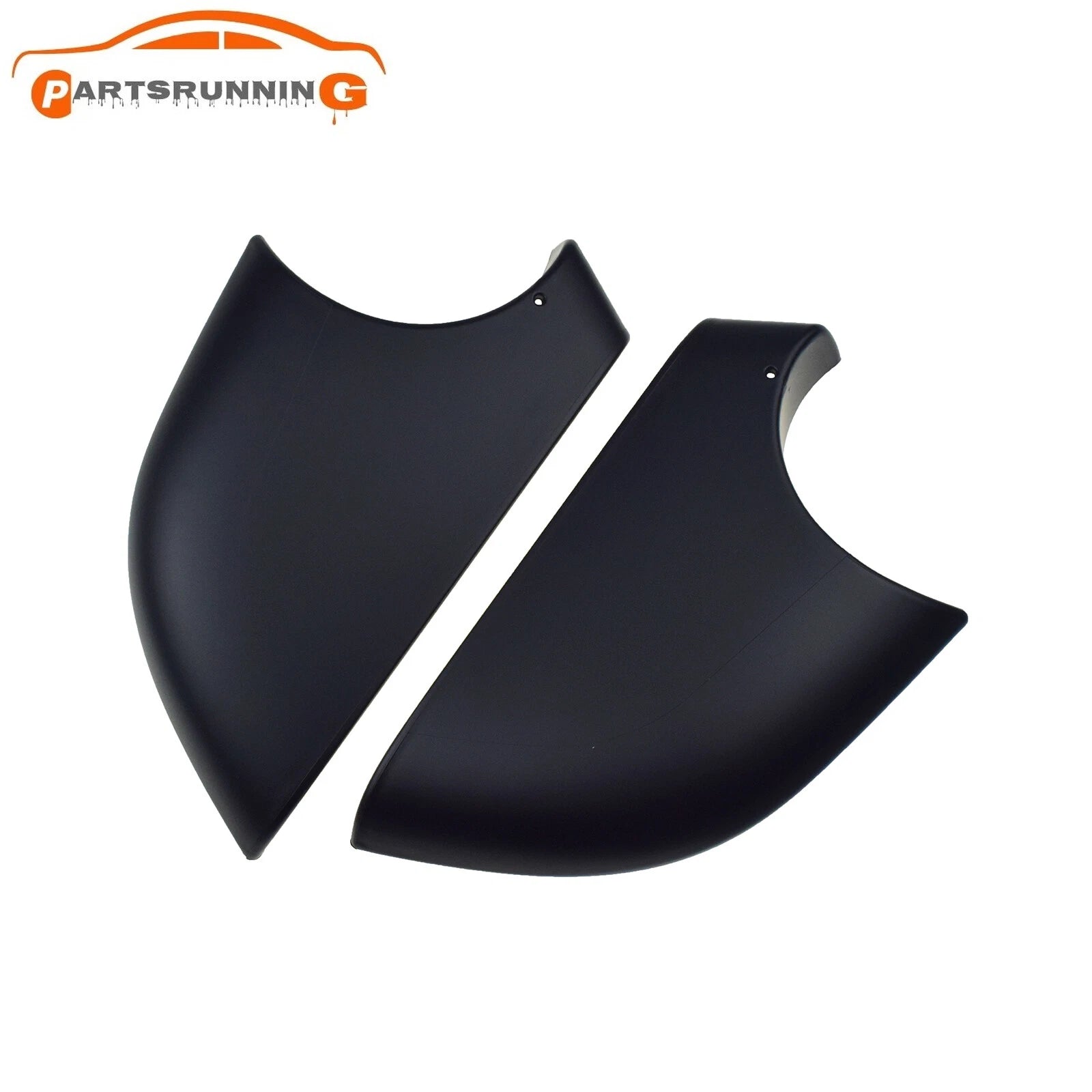 2X Black Left & Right Side Mirror Lower Cover Holder For 2017-2022 Tesla Model 3 6B93BC-57