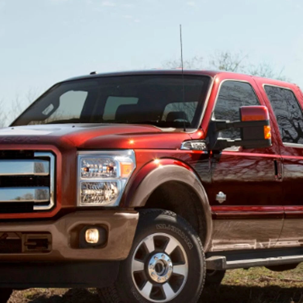 FOR 08-16 Ford F250 F350 F450 Super Duty Side Marker Mirror Signal Lights Amber 6B93BC-57
