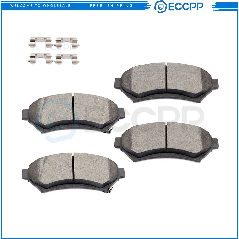 Front Ceramic Brake Pads For Buick Century Cadillac DeVille Pontiac Bonneville 6B93BC-57