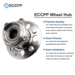 2P Wheel Hub Bearings Assembly Rear AWD For Toyota RAV4 2001 2002 2003 2004 2005 6B93BC-57