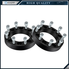 2X 1.5" Wheel Adapters 14x1.5 For Ram 2500 3500 8x6.5 to Chevy GMC 8x180 Wheels 6B93BC-57