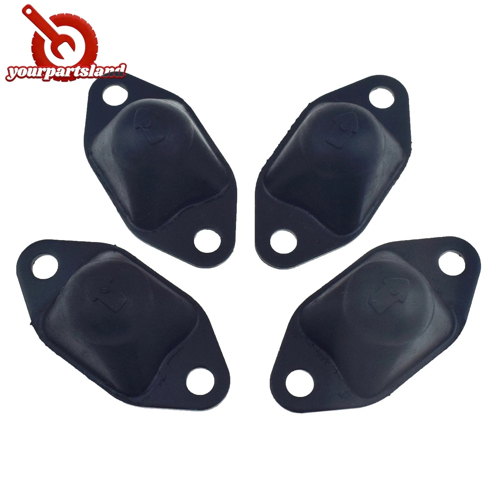 1/ 4PCS Front Suspension Upper Bump Stopper For Mitsubishi Pajero L200 MR113271 6B93BC-57
