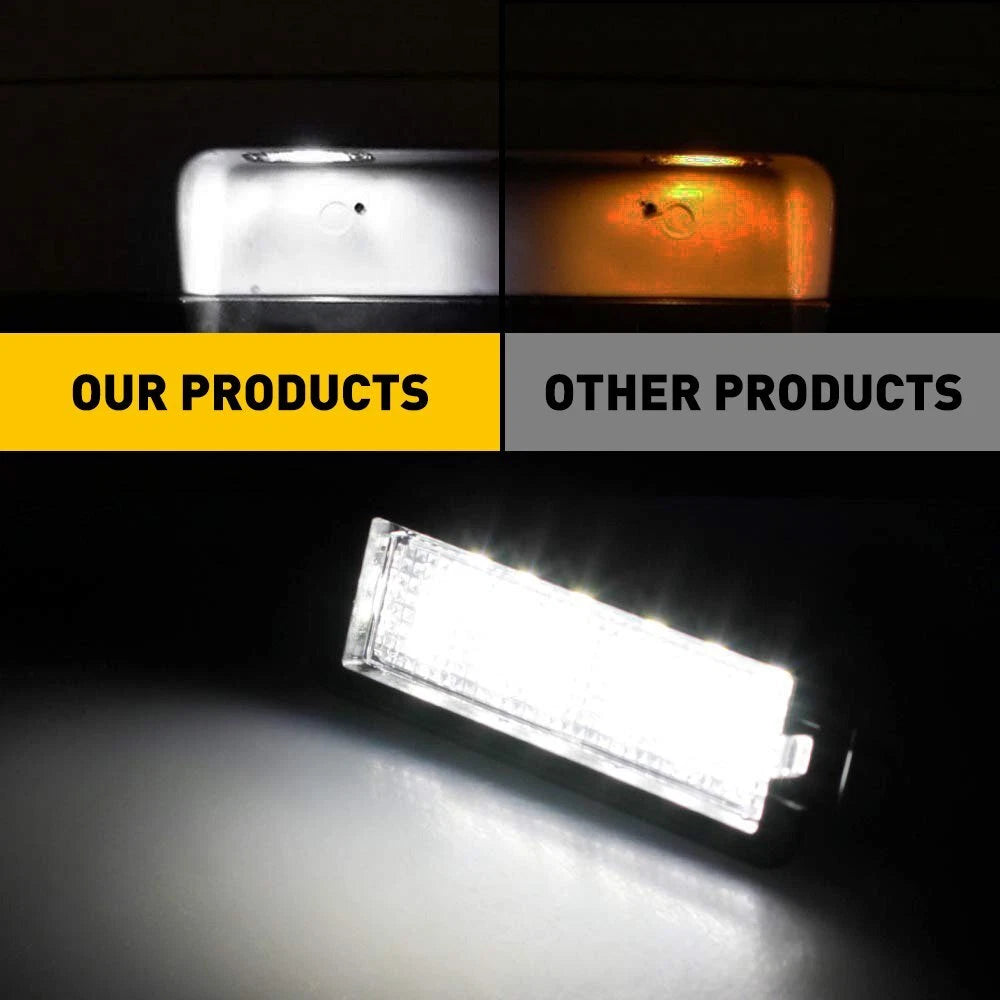 White LED License Plate Light Lamp for 2015-2021 Dodge Charger Challenger EOA 6B93BC-57
