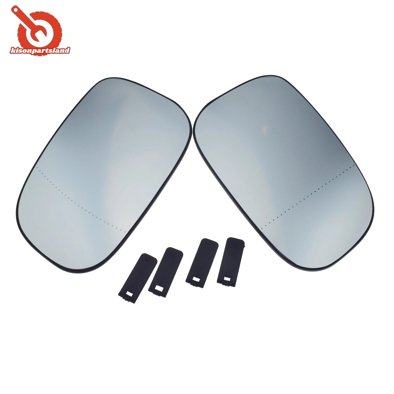 Left Right Heated Mirror Glass w/ Backing for Volvo S80 V60 C30 C70 V70 30762571 6B93BC-57