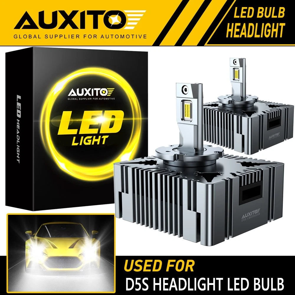 D5S LED Headlight Bulbs For Audi A4 Q5 Q7 2018-24 A6 2016-18 S3 S4 S5 2019-24 EA 6B93BC-57
