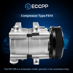 A/C Compressor For 2001-20007 Ford Escape 01-06 Mazda Tribute 95-00 Ford Contour 6B93BC-57