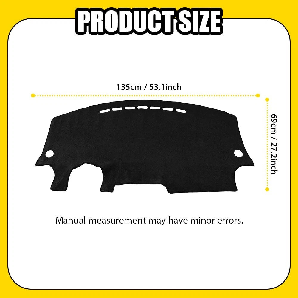 For Volkswagen Beetle 1998-2010 DashMat Dash Cover Dashboard Mat Sun Shade Pad A 6B93BC-57
