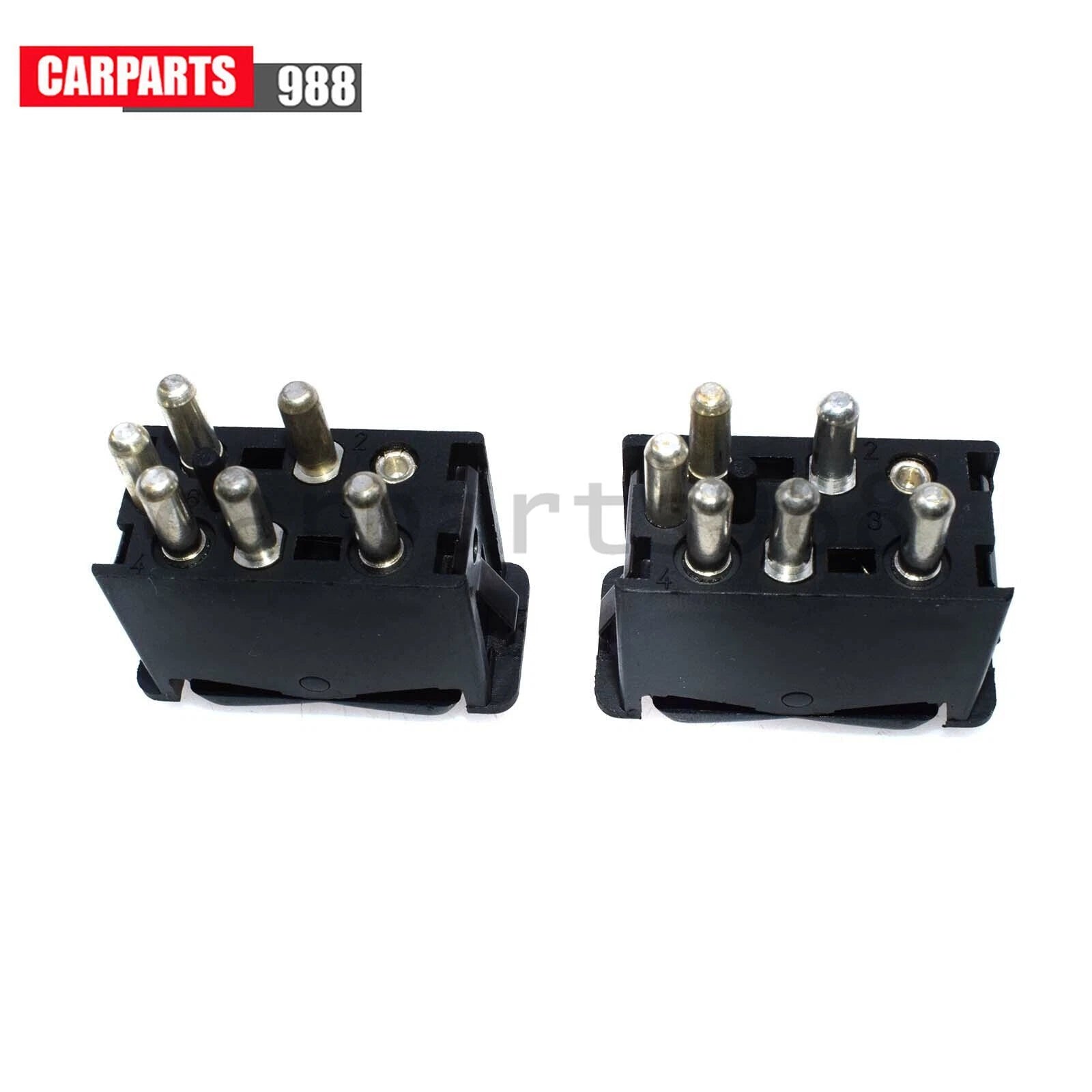 2Pcs Rear Left Right Window Switch For Mercedes R107 380SL 560SL 0008208410 6B93BC-57