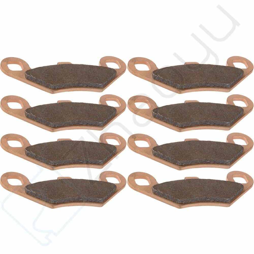 4 Pairs Brake Pads F + R For Polaris 6x6 EFI Sportsman 800 2009-2014 Sintered 6B93BC-57