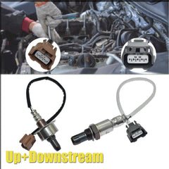 2x Oxygen O2 Sensor Up&Downstream For Nissan Micra Versa Note Infiniti Q50 Q70 6B93BC-57