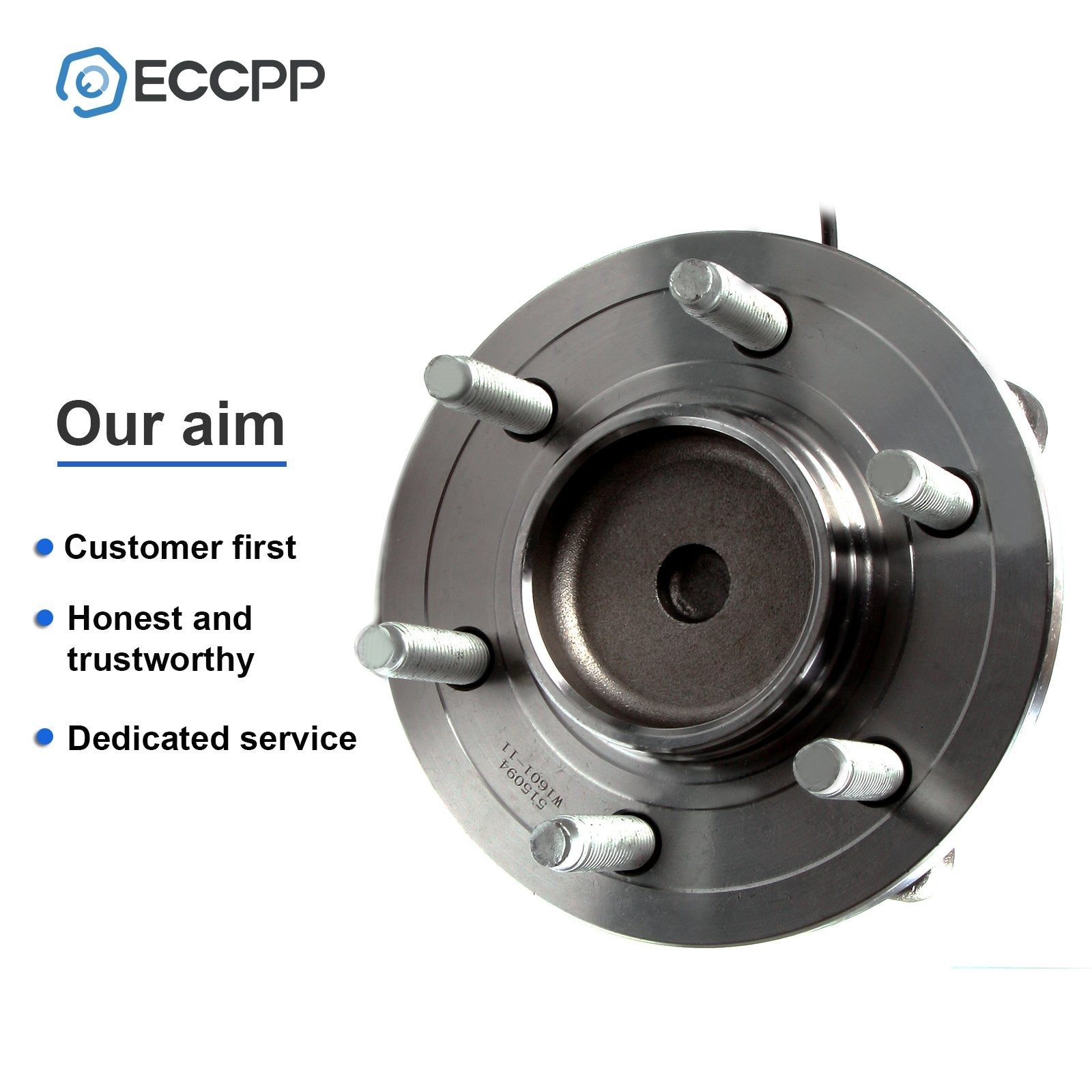 2P Wheel Hub Bearings Assembly Front RWD For Ford Expedition 2007 2008 2009 2010 6B93BC-57