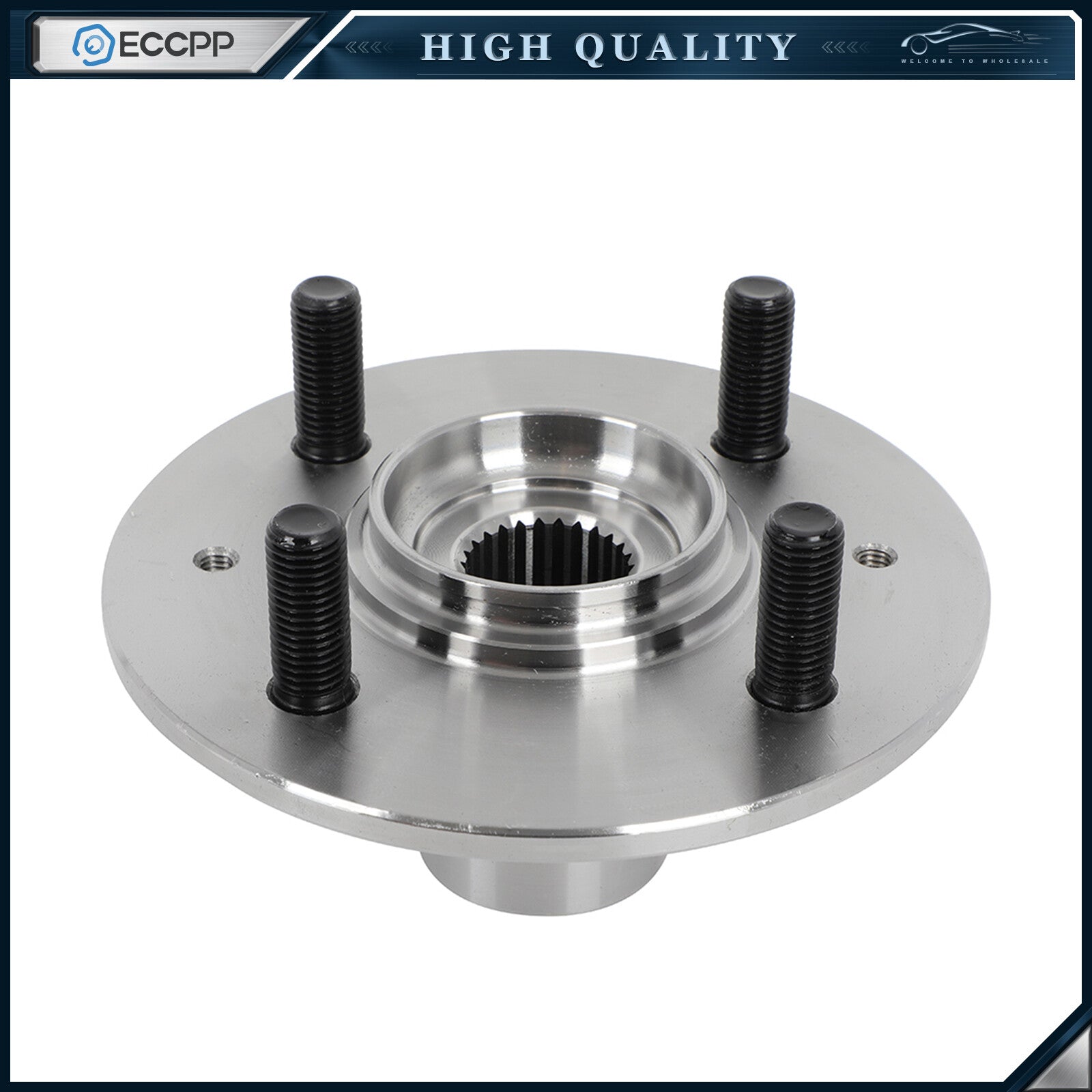 FWD 1Pc Wheel Hub Front For Honda Civic 1.7L 2001-2005 For Honda Fit 2009-2013 6B93BC-57