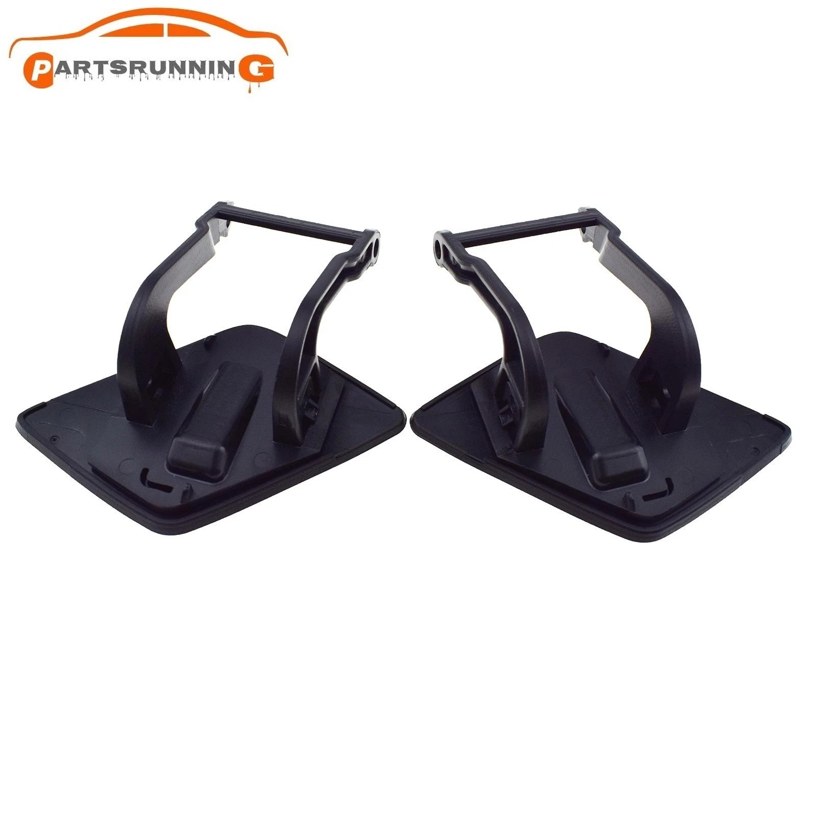 Pair Front Bumper Headlight Washer Cover Cap 31353366 For Volvo XC90 2016-2022 6B93BC-57