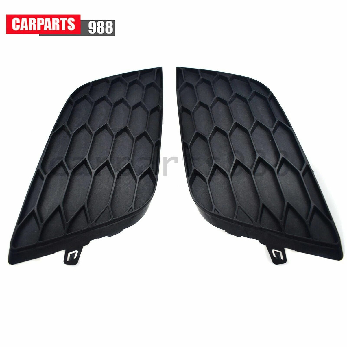 2Pcs Left Right Front Bumper Insert Fog Light Cover For Nissan Sentra 2016-2019 6B93BC-57
