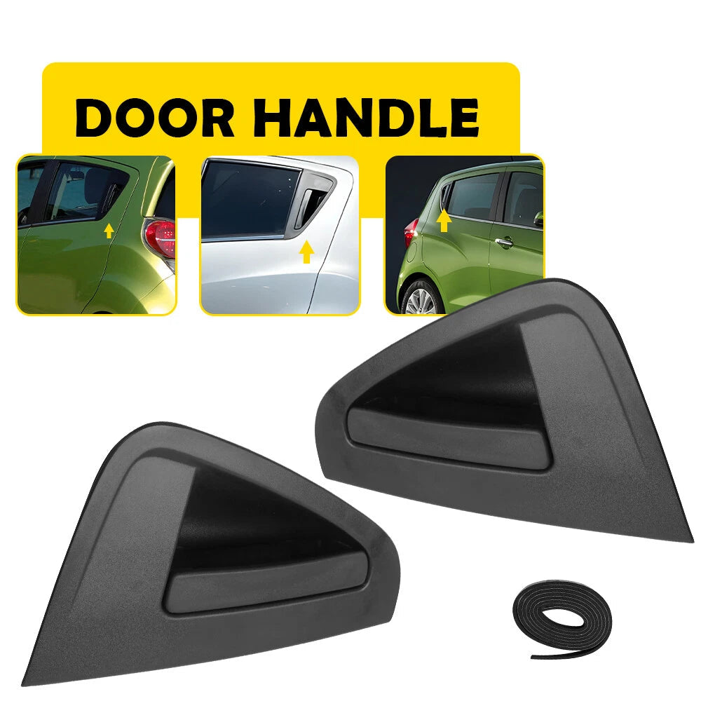 For 2013-2016 Chevy Spark Door Handle Exterior Rear Driver Passenger Pair EOA 6B93BC-57