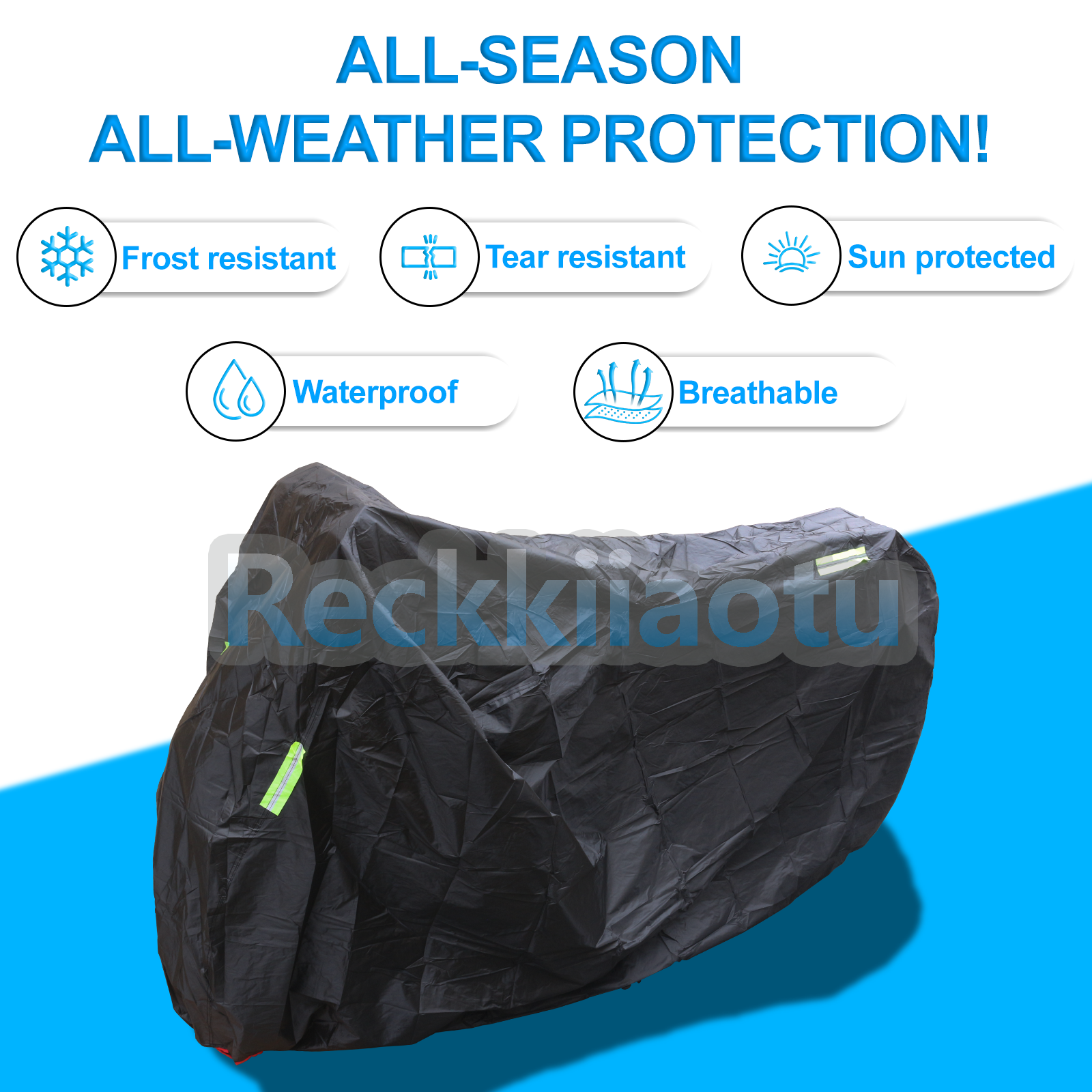 Motorcycle Waterproof Outside Cover for Kawasaki Vulcan VN 1500 1600 1700 2000 6B93BC-57