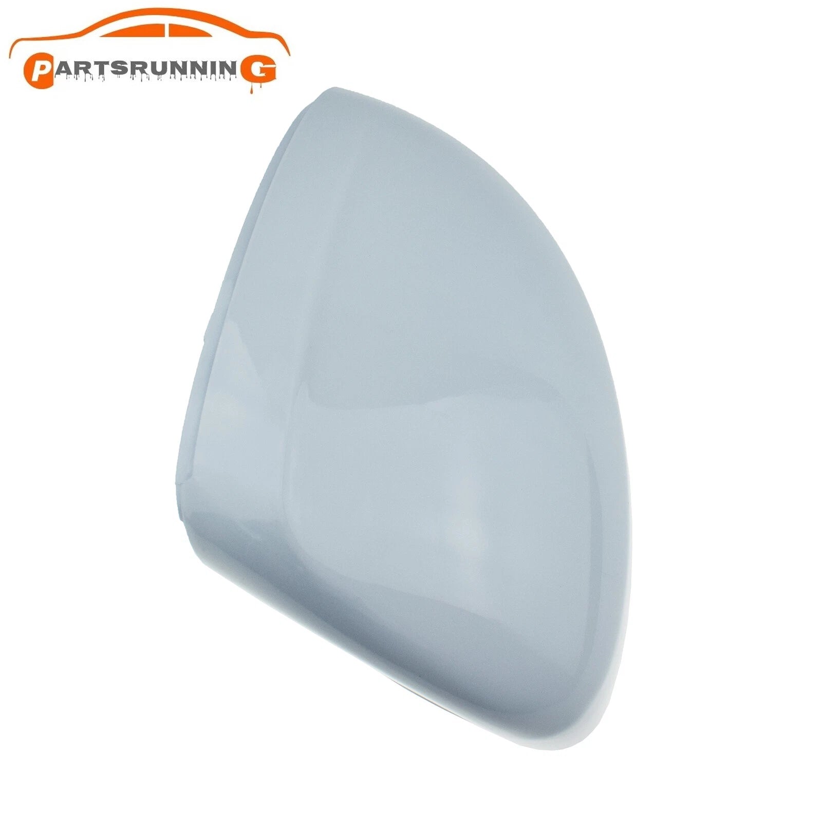 White Left RearView Mirror Cover Replace For VW Volkswagen Tiguan 2018-2022 6B93BC-57