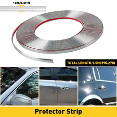 10mm Chrome Trim Molding Decoration Strip Accessories Car Door Side Protector US 6B93BC-57