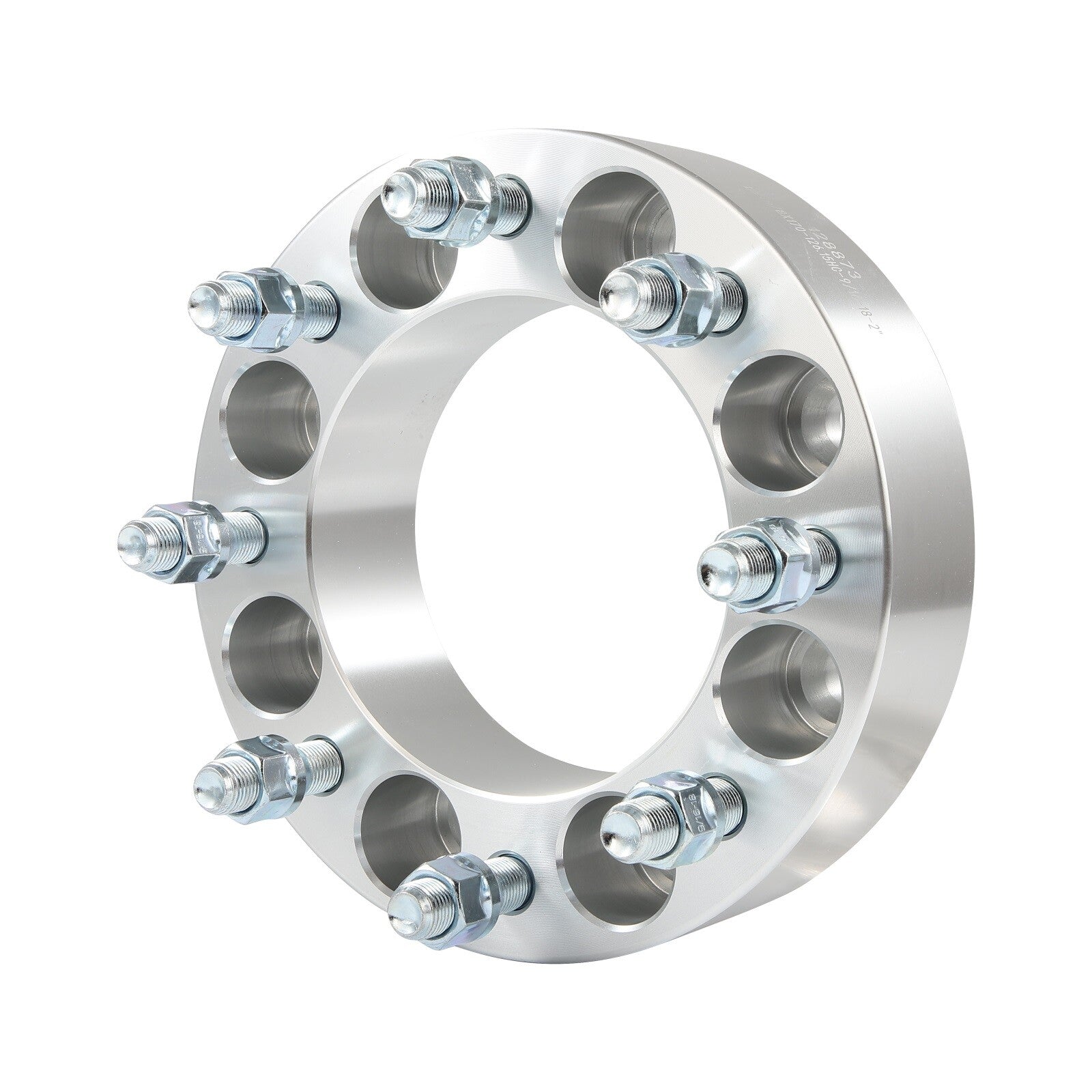 4 Pcs 2" 8x6.5 to 8x170 Wheel Adapters 9/16"x18 For Dodge Ram 2500 3500 to F-250 6B93BC-57
