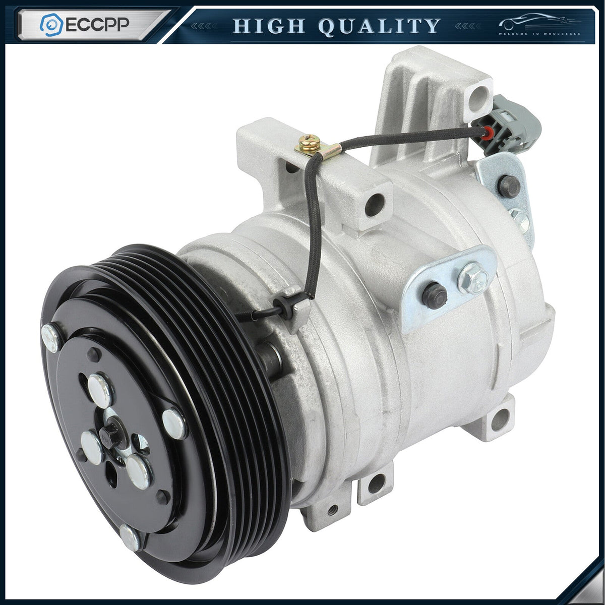 ECCPP A/C AC Compressor For 2007-2009 Mazda 3 For 2006-2007 Mazda 6 2.3L 6B93BC-57