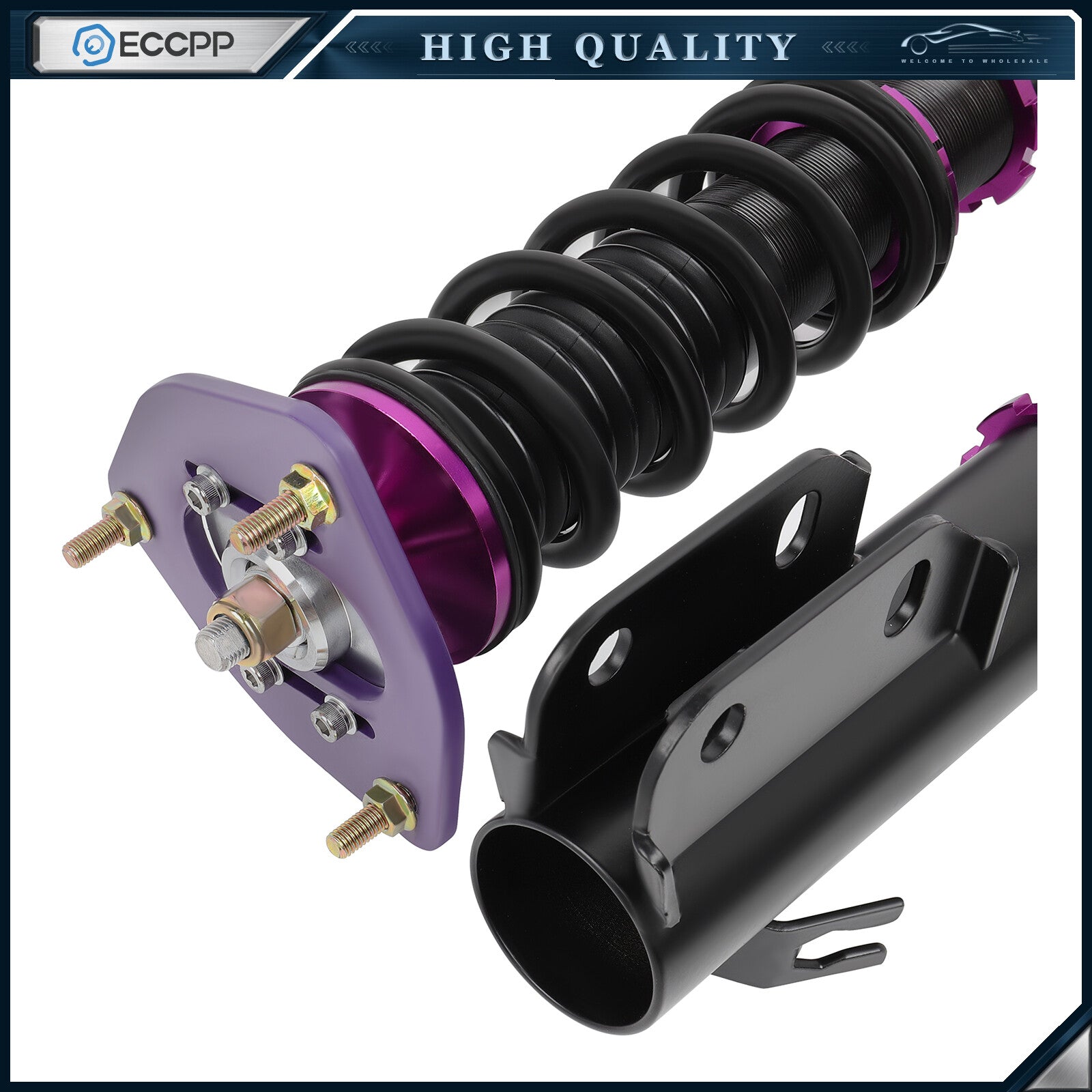 Coilovers Strut Shocks Kits For 2002-2007 Impreza WRX GDA Suspension Adj.Height 6B93BC-57