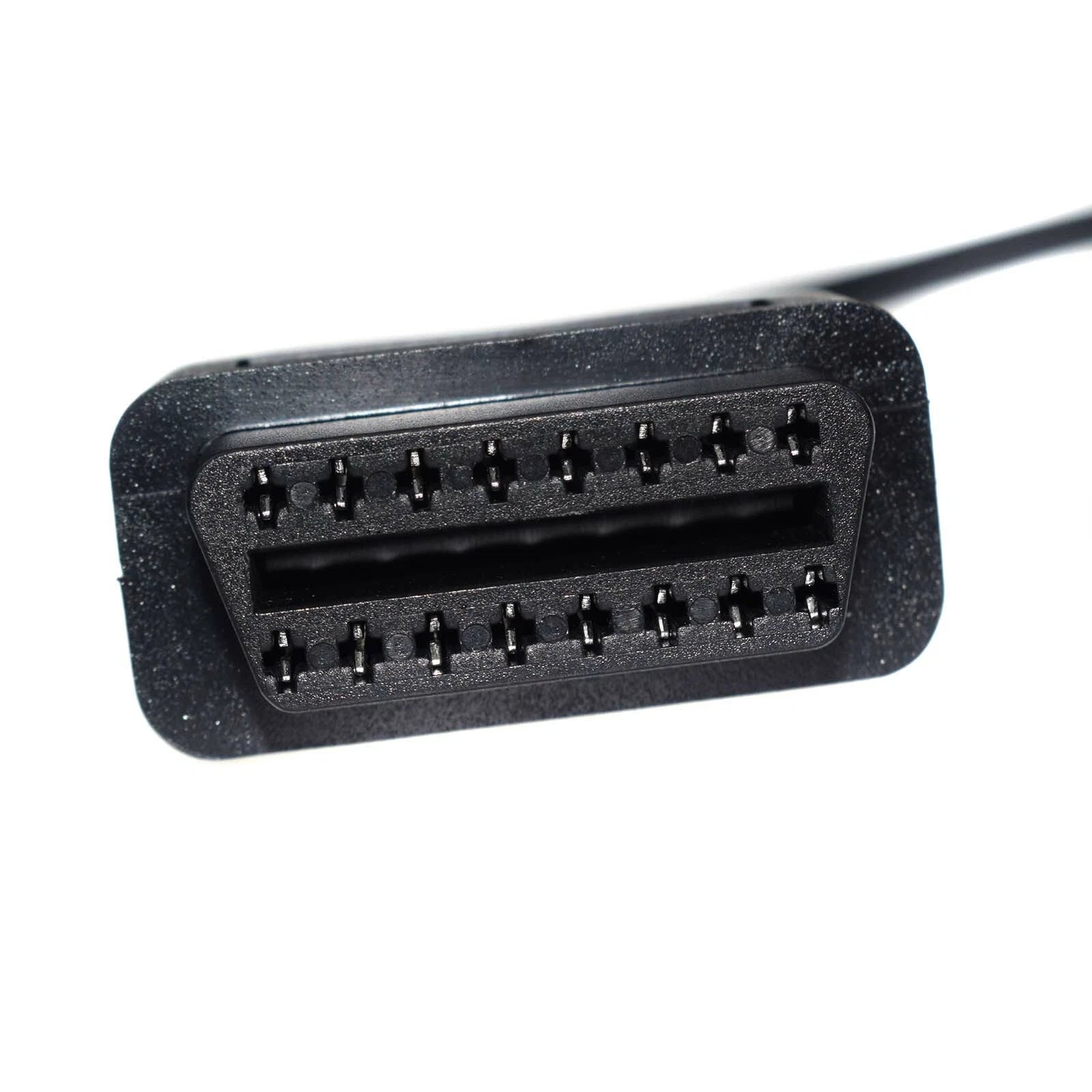 1PC Conector Cable Adaptador Para For NISSAN Obd2 16 Pines A Obd1 14 Pines Tsuru 6B93BC-57