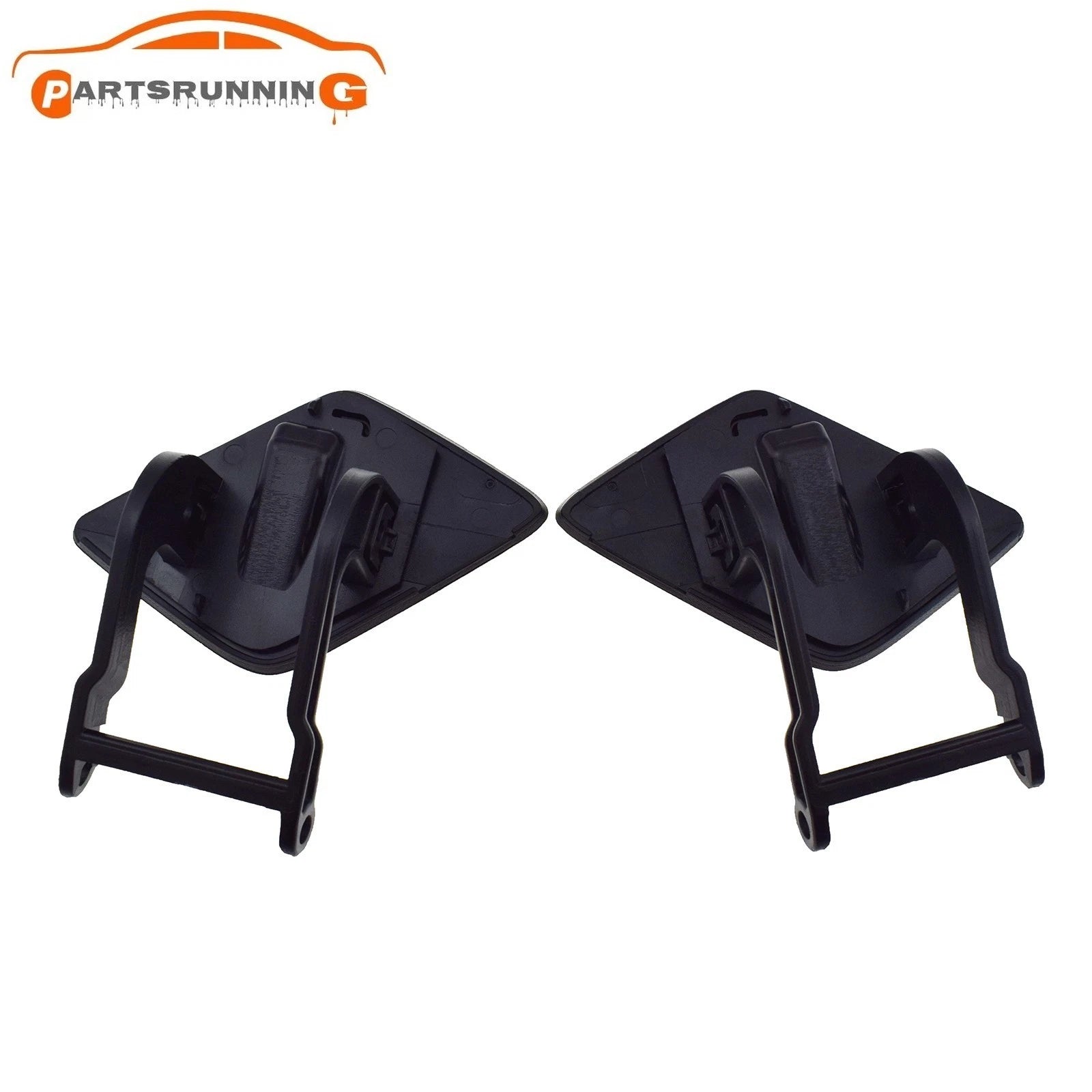 Pair Front Bumper Headlight Washer Cover Cap 31353366 For Volvo XC90 2016-2022 6B93BC-57