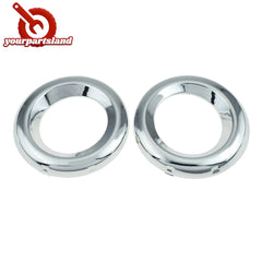Chrome Fog Light Trim Bezel 2PCS For Toyota RAV4 2009-2012 Left Right 521280R030 6B93BC-57