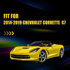 Set For 14-19 Chevy Corvette C7 Full LED Clear Turn Signal Side Marker Lights EA 6B93BC-57
