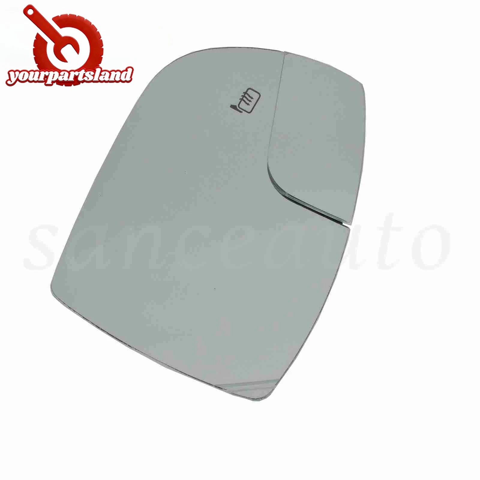 For Ford Focus 2012-2018 Left Driver Side Heated View Mirror Glass CM5Z17K707H 6B93BC-57