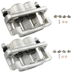 Front Brake Calipers 2Pcs  Set For 2011 Ford F-450 Super Duty 18B4997 18B4996 6B93BC-57